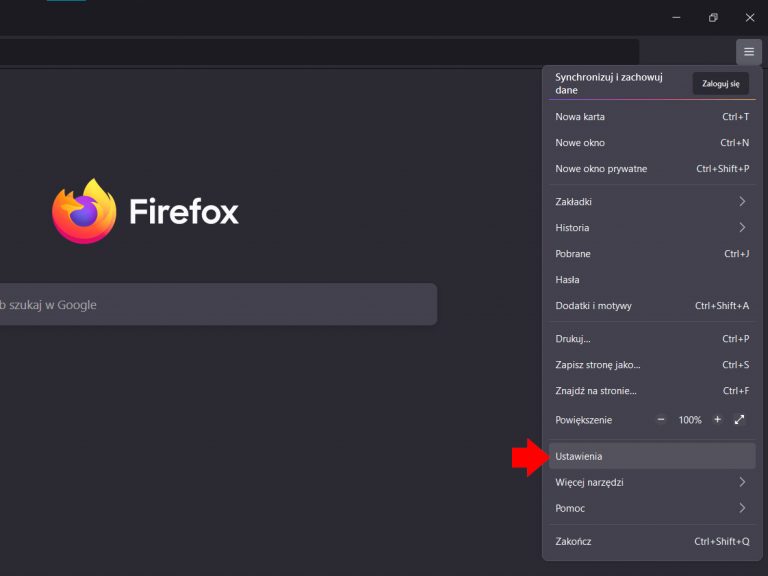 Ręczna konfiguracja przeglądarki Firefox z Burp Suite