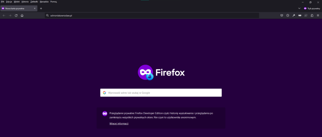 Jak włączyć tryb incognito w Firefox