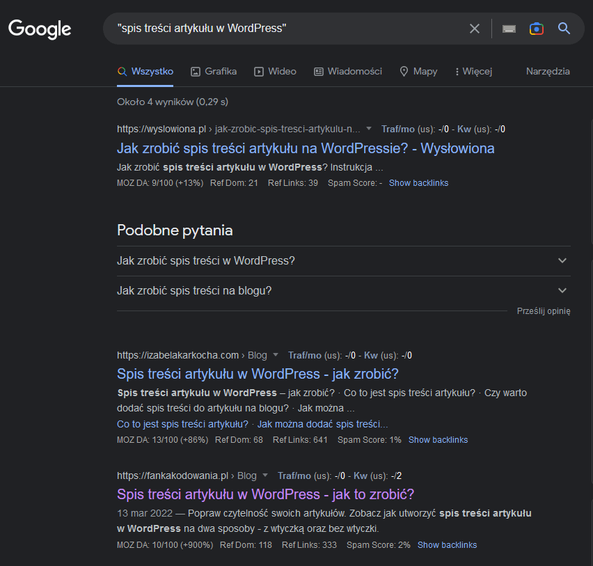 Wyszukiwanie zaawansowane w Google