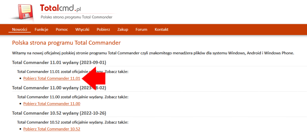 Konfiguracja konta FTP w Total Commander